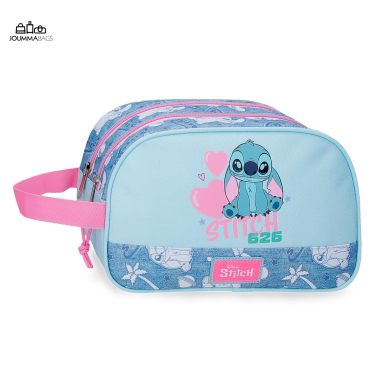 Детски несесер с лента за прикрепяне към куфар Stitch 626, 26х16х11 см