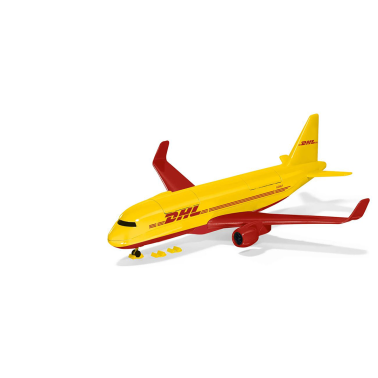 Играчка товарен самолет на DHL с аксесоари